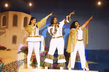 Lemoore High School Performance Studies program takes on ambitious "Mamma Mia," popular musical inspired by ABBA